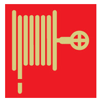 Brandslang sticker