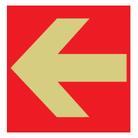 Richting sticker