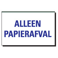 TBD 04 ALLEEN PAPIERAFVAL