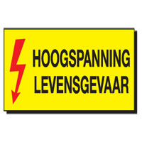Voorbeeld 6 HOOGSPANNING LEVENSGEVAAR
