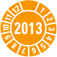 Keuringssticker Oranje 2017