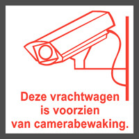Camerabewaking vrachtwagen