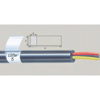 Laminerende kabelmerkers 20 x 32 mm. (120 stuks)