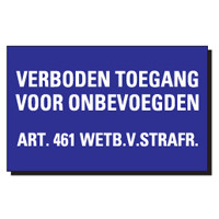 Voorbeeld 26 VERB.TOEGANG WETBOEK