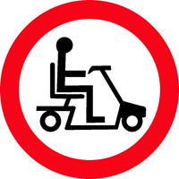 Scootmobiel verbod