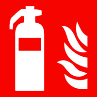 ISO Brandblusser bord