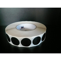 Zwart vinyl permanent klevend