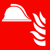 ISO Brandblusmiddelen bord