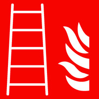 ISO Brandladder bord