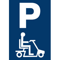 Scootmobiel parkeren