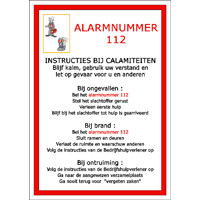 Calamiteit instructiebord NL