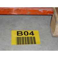 Barcode vloerlabels