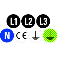 Elektro-markeringsstickers