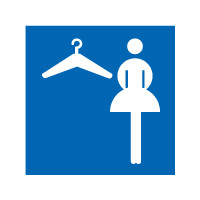 Kleedruimte dames bord