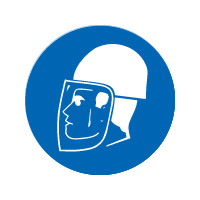 Gezichtbescherming bord