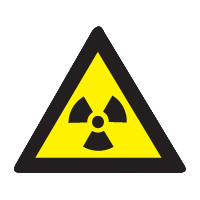 Radioactieve stoffen bord