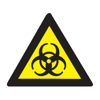 Biologisch gevaar sticker