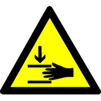 Handbeklemming (horizontale delen)