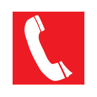 Telefoon voor brandmelding bord