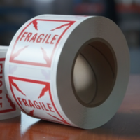 Fragile sticker