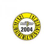 Keuringssticker 9 B + logo Keuringssticker 9 B + logo