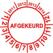 Keuringsstickers Keuringsstickers