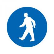 Doorgang voetgangers bord Doorgang voetgangers bord