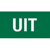 Uit tekst sticker Uit tekst sticker