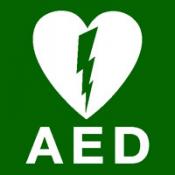 AED sticker AED sticker