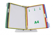 DJOIS Bureau-standaard voor zichtpanelensysteem incl. zichtpanelen DJOIS Bureau-standaard voor zichtpanelensysteem incl. zichtpanelen