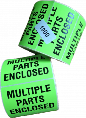 MULTIPLE PARTS ENCLOSED