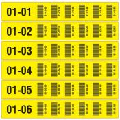 Barcode labels zelfklevend + magnetisch Barcode labels zelfklevend + magnetisch
